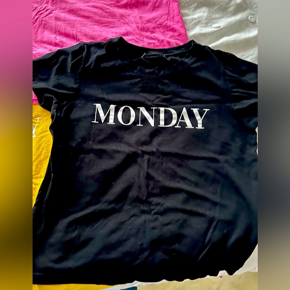 Days of the Week t-shirts